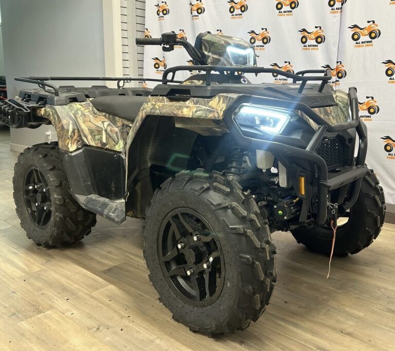 2024 POLATSIS SPORTSMAN 570 TRAIL P2641 CAMO GREEN