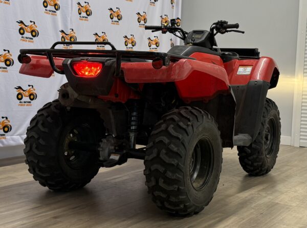 2017 Honda RANCHER TRX420FM P0190 RED - Image 5