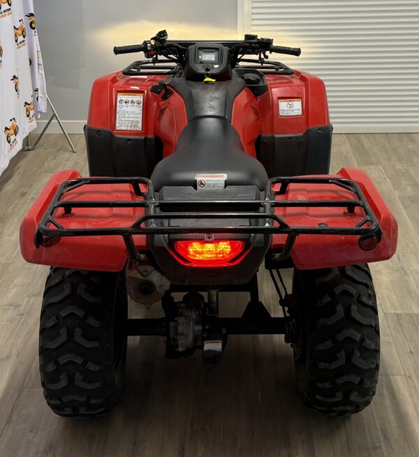 2017 Honda RANCHER TRX420FM P0190 RED - Image 6