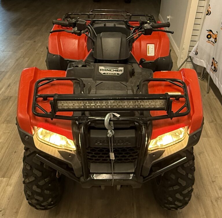 2017 Honda RANCHER TRX420FM P0190 RED