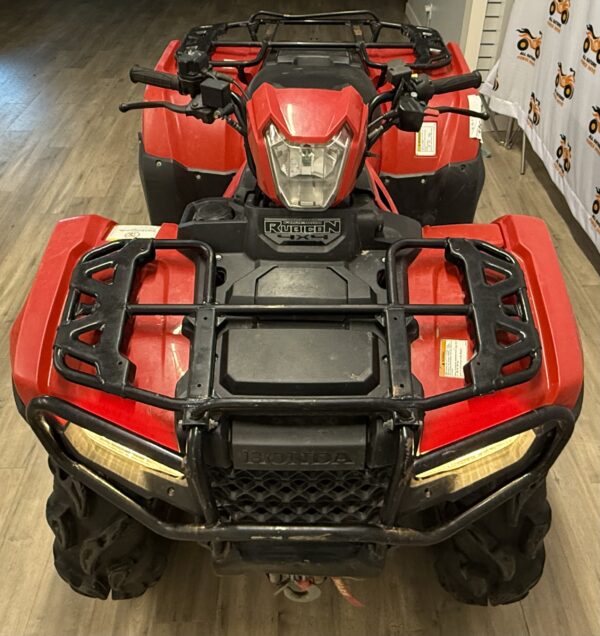 2019 HONDA TRX520 Rubicon P0349 RED - Image 2